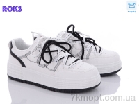 Купить Кроссовки Кроссовки Roks L010 white-black