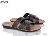 Купить Шлепки Шлепки Spencer 3310 коричневий Купить Шлепки Шлепки Spencer 3310 коричневий