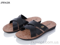 Купить Шлепки Шлепки Spencer 3310 чорний Купить Шлепки Шлепки Spencer 3310 чорний