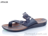 Купить Шлепки Шлепки Spencer 3325 черный Купить Шлепки Шлепки Spencer 3325 черный