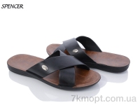 Купить Шлепки Шлепки Spencer 3404 black Купить Шлепки Шлепки Spencer 3404 black