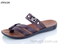 Купить Шлепки Шлепки Spencer 3410 коричневый Купить Шлепки Шлепки Spencer 3410 коричневый