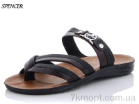 Купить Шлепки Шлепки Spencer 3410 черный Купить Шлепки Шлепки Spencer 3410 черный