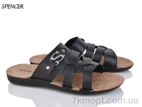 Купить Шлепки Шлепки Spencer 3554 чорний Купить Шлепки Шлепки Spencer 3554 чорний