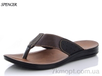 Купить Шлепки Шлепки Spencer 3555 коричневый Купить Шлепки Шлепки Spencer 3555 коричневый