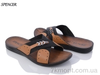 Купить Шлепки Шлепки Spencer 3666 black Купить Шлепки Шлепки Spencer 3666 black