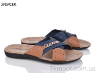 Купить Шлепки Шлепки Spencer 3666 синій Купить Шлепки Шлепки Spencer 3666 синій