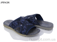 Купить Шлепки Шлепки Spencer 4800-2 navy Купить Шлепки Шлепки Spencer 4800-2 navy