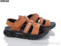 Купить Сандалии Сандалии Super Gear 01-132A brown Купить Сандалии Сандалии Super Gear 01-132A brown