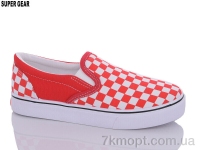 Купить Слипоны Слипоны Super Gear AF02 red Купить Слипоны Слипоны Super Gear AF02 red