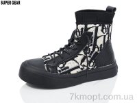Купить Кеды Кеды Super Gear PV03A black Купить Кеды Кеды Super Gear PV03A black
