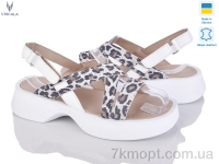 Купить Босоножки Босоножки Viscala 23938-176 б.ш.+беж.нуб.