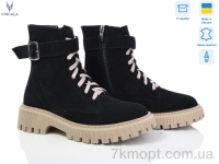 Купить Ботинки(весна-осень) Ботинки Viscala 27101 чор-беж з.