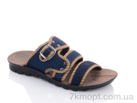 Купить Шлепки Шлепки ВЗУТТЯ+ E02-01 d.blue