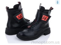 Купить Ботинки(весна-осень) Ботинки Violeta 197-53 black-red