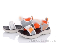 Купить Сандалии Сандалии Violeta PL14(A10) grey-orange Купить Сандалии Сандалии Violeta PL14(A10) grey-orange