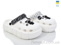 Купить Кроксы Кроксы Golden Lion 152-2-4 білий Купить Кроксы Кроксы Golden Lion 152-2-4 білий