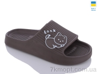 Купить Шлепки Шлепки Inblue 104 т.коричневий Купить Шлепки Шлепки Inblue 104 т.коричневий
